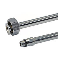Трубка для змішувача хромована Albertoni М10х1/2 В L=0.4 м VA (K042040)