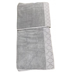 Набір рушників SOHO 35*75+70*140 см бавовна 100% Bow Grey