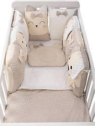 Комплект дитячої постільної білизни Bubaba by FreeON SLEEP QUARDIAN BEIGE (12 шт.)