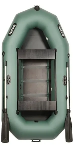 Надувний гребний ПВХ човен BARK B-270D з передвижними сидіннями, фото 1