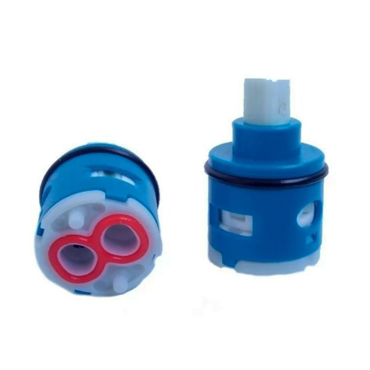 Картридж перемикача з виливу на душ змішувача Ango 25 мм пластиковий шток, фото 1