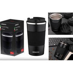 Термокухоль Ardesto Urban, 500 мл, неіржавка сталь, чорний
