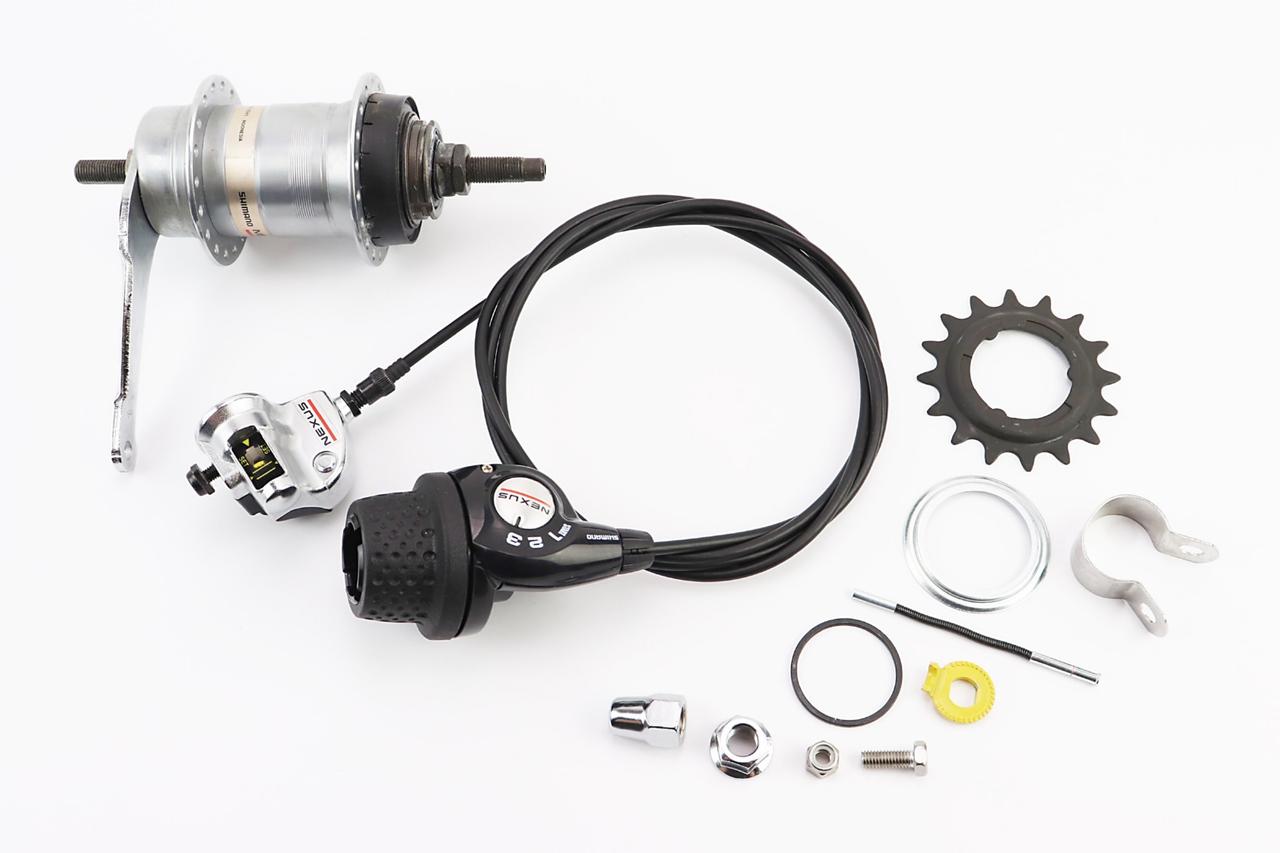 Втулка задня 14Gx36H на 3 швидкості, зірка 16T, NEXUS SL-3S-35/SG-3C41, ВЕЛОЗАПЧАСТИНИ, SV-404272, фото 1