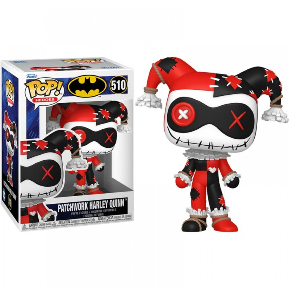 Фігурка Funko Pop Batman - Patchwork Harley Quinn / Фанко Поп Бетмен - Харлі Квін