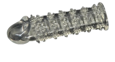 Багаторазовий презерватив Ultimate подовжувач члена затримка еякуляції прозорий 12 см