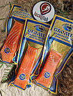 Сьомга слабосолона філе 150 грамів