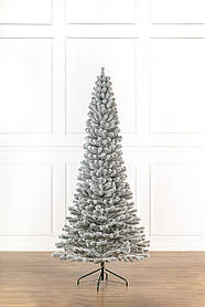 Ялинка 2,5 м лита Президентська конусна ЗАСНІЖЕНА