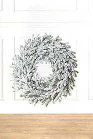 Вінок  литий "Віденський" ВЕЛИКИЙ заснеженный