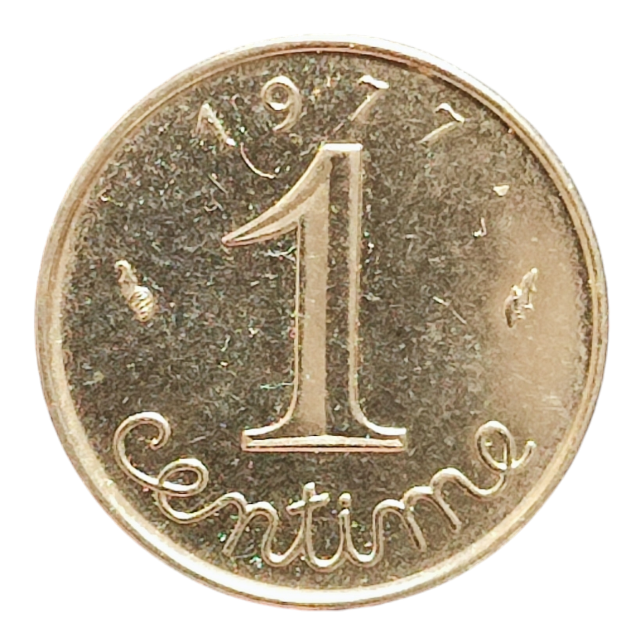 Франція 1 сантим, 1977, фото 1