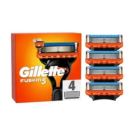 Змінні картриджі, касети для гоління Gillette Fusion 5, 4 шт.