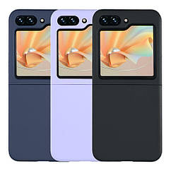 Чохол Folding Silicone для Samsung Galaxy Flip 5 (F731) Колір Elegant Purple