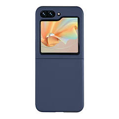 Чохол Folding Silicone для Samsung Galaxy Flip 5 (F731) Колір Dark Blue