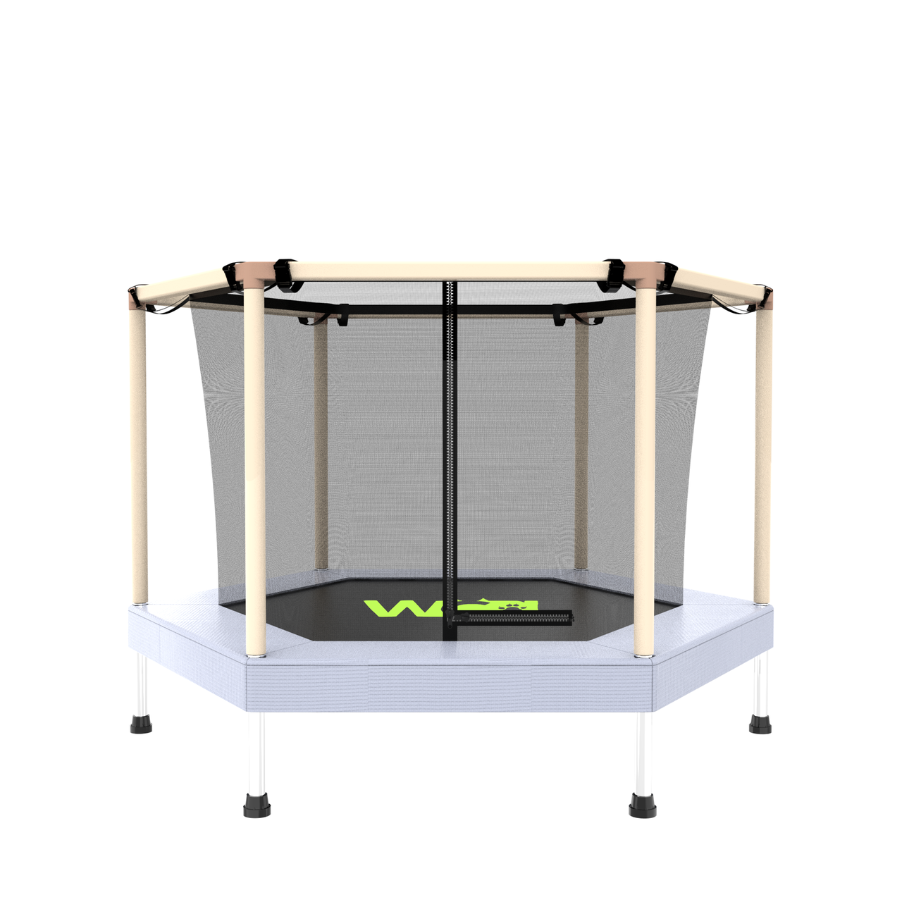 Батут манеж 122 см шестигранний з сіткою WCG Hexi S Planetsport