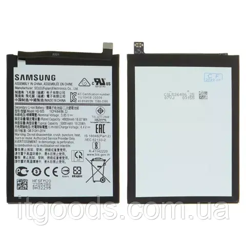Оригінальний акумулятор HQ-50S 5000mAh для Samsung Galaxy A02s A025 | A03 A035 | A03s A037 | M02s M025F | A14