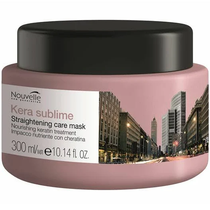 Кератинова маска для випрямлення волосся Nouvelle Kera Sublime Straightening Care Mask 300 мл, фото 1