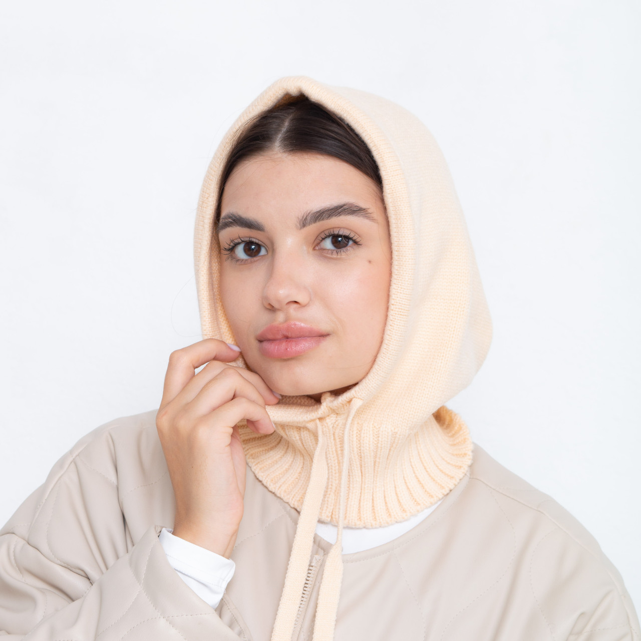 Капор Enni (кашемір) кремовий