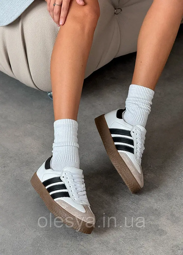 Кросівки Samba-2 білі 8244-28 тм SOLLORINI Розміри 36- 41, фото 1