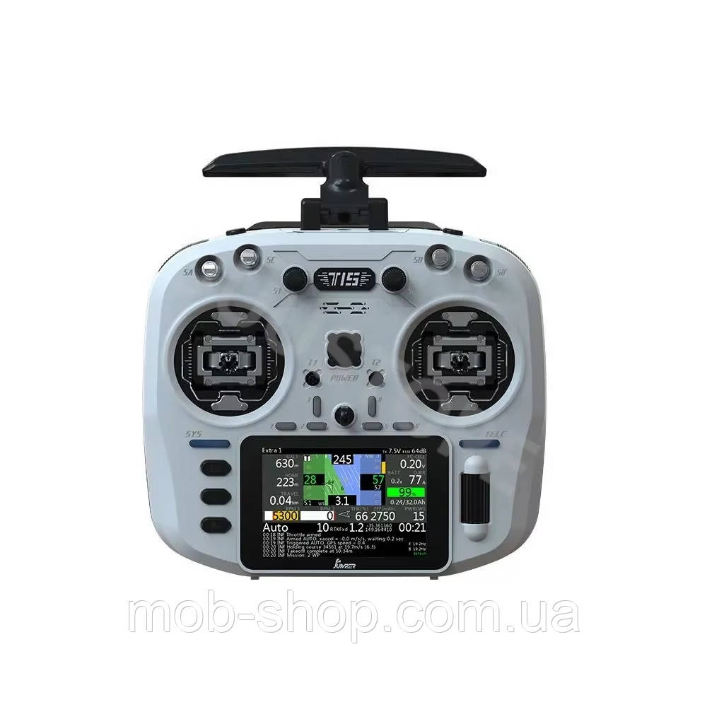 Пульт керування Jumper T15 ELRS M2 2.4G white для квадрокоптера дрону