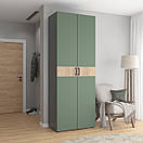 Шафа зі штангою та полицями. Фасад МДФ №4, фото 2