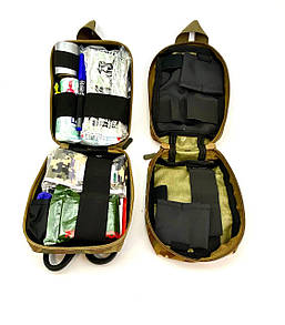 Тактичний аптечний підсумок MOLLE (13×18×4 см)