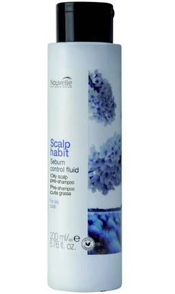 Нормалізуючий флюїд для жирної шкіри голови Nouvelle Scalp Habit Sebum Control Fluid 200 мл, фото 1