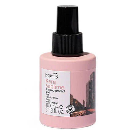 Термозахисний спрей для волосся Nouvelle Kera Sublime Thermo-Protect Elixir 100 мл, фото 1