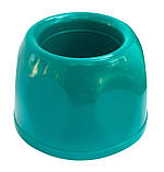 Туалетний йоржик «Куля» з підставкою бірюзовий (ПП КВВ), фото 4