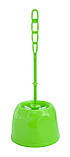 Туалетний йоржик «Куля» з підставкою салатовий (ПП КВВ), фото 2