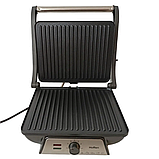 Електричний гриль HOFFEN EG-3174 (2000 Вт, 180 °C, термостат, Польща), фото 6