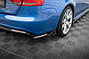 Елерон Audi S4 B8/A4 S-line (07-11) тюнінг обвіс сплітер (V2 під дифузор Maxton), фото 3