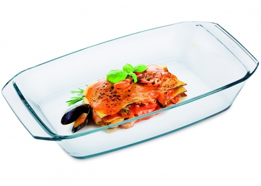Форма для запікання скляна жароміцна Simax 7266 прямокутна 3 л