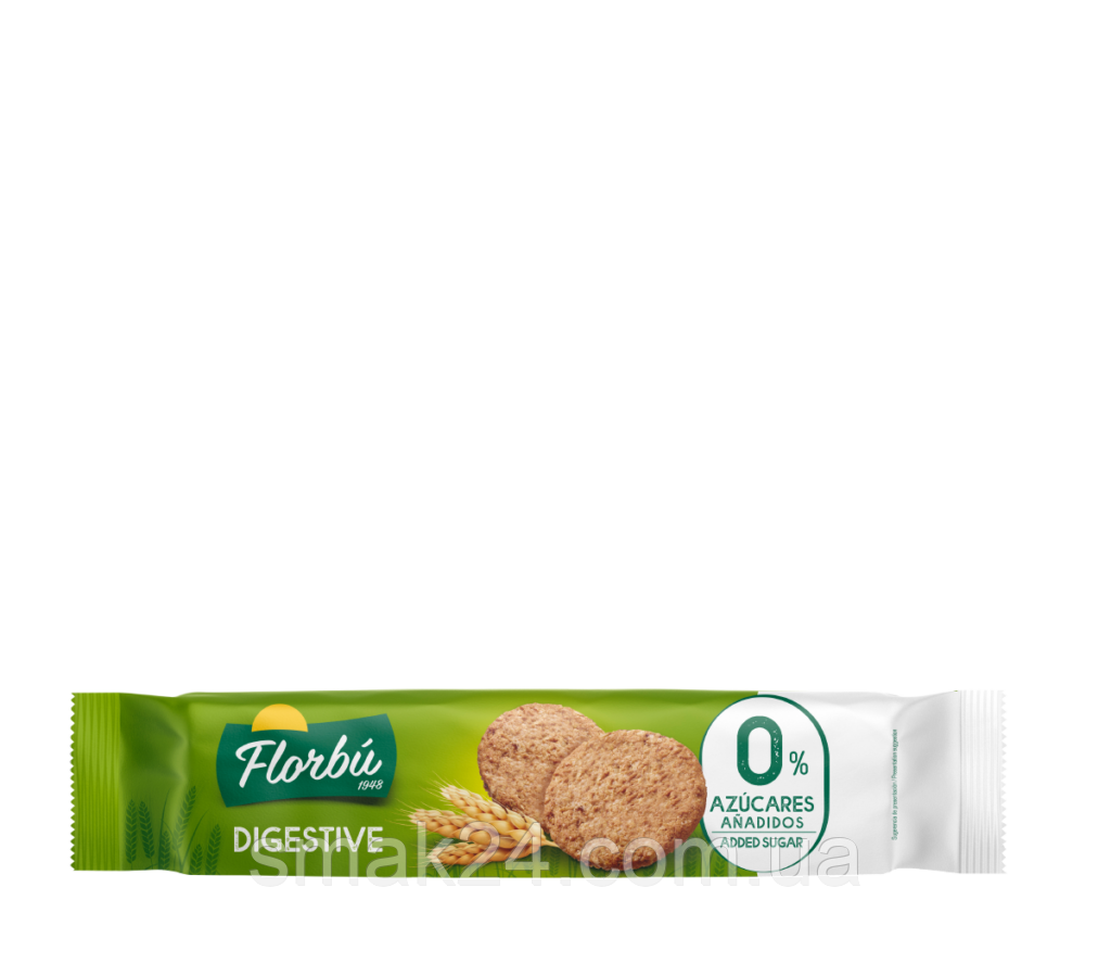 Печиво Digestive БЕЗ САХАРА Florbu 0% azucares 150 г Іспанія
