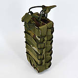 Підсумок під два магазини для РКК відкритого типу з пластиковими вставками Мультікам, фото 8