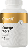 Жирні кислоти Омега 3 6 9 OstroVit Omega 3-6-9 30 caps