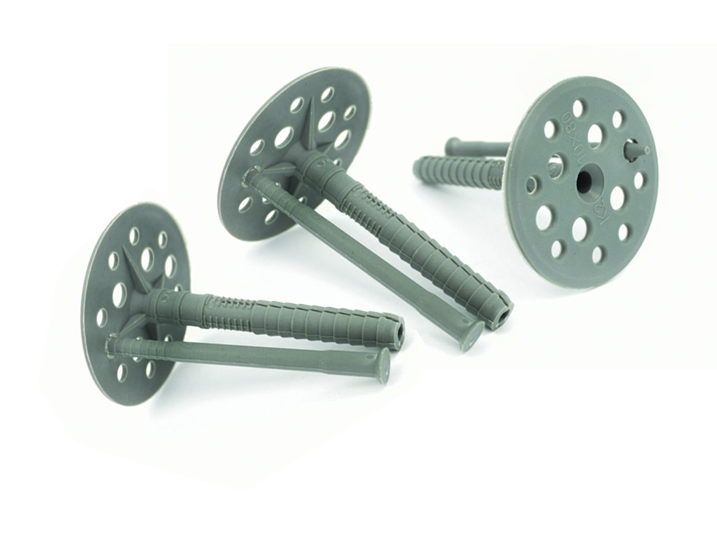 Термодюбель з поліпропіленовим цвяхом "Обрій" 10х140 (100шт), фото 1