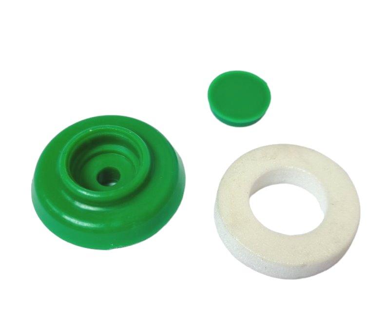 Шайба для полікарбонату зелена 5х40мм(зелена) (50шт), фото 1