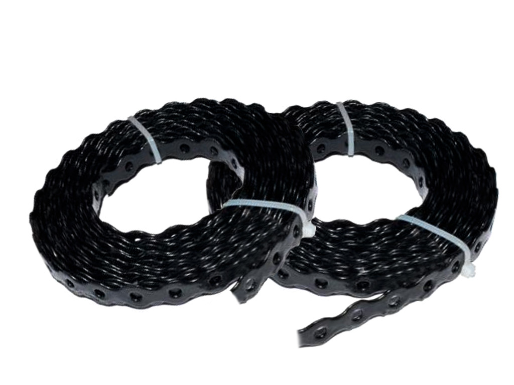 Стрічка перфорована напівкругла в ПВХ 12х0,75 (25м), фото 1