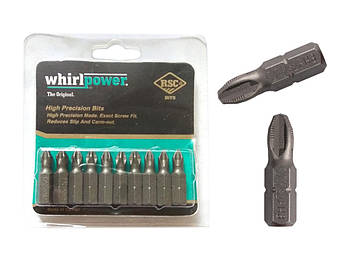 Біта "WhirlPower" РН3х25мм (10шт)