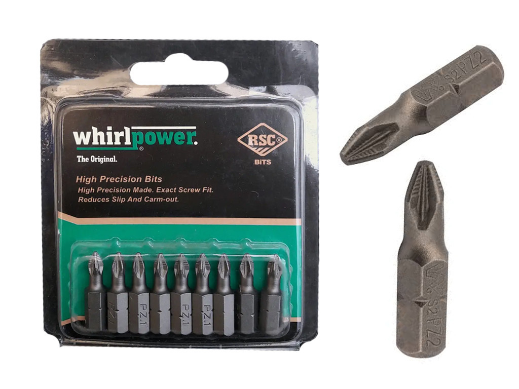 Біта "WhirlPower" PZ2x25мм (10шт)