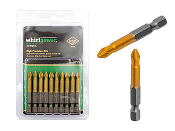 Біта "WhirlPower" PH2x50 титан (10шт)