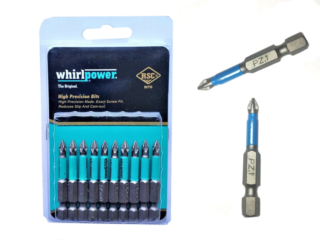 Біта "WhirlPower" PZ1x50мм (10шт), фото 1
