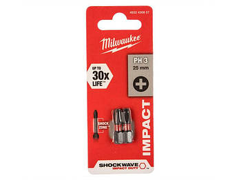 Біта "Milwaukee" РН3х25мм (2шт)