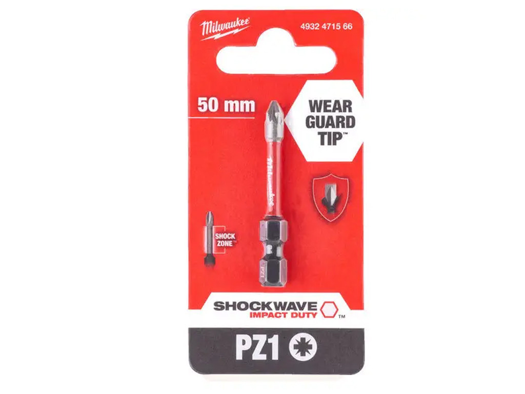 Біта "Milwaukee" PZ1x50мм, фото 1