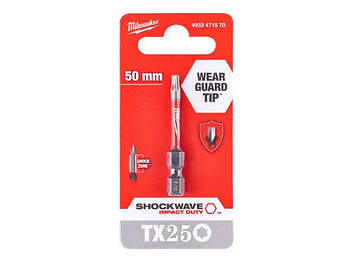 Біта "Milwaukee" Тorx25х50мм