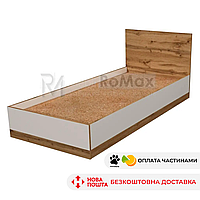 Односпальне ліжко з ДСП 90х200 "OSLO" 95х203х85 для дорослих, підлітків, і дітей