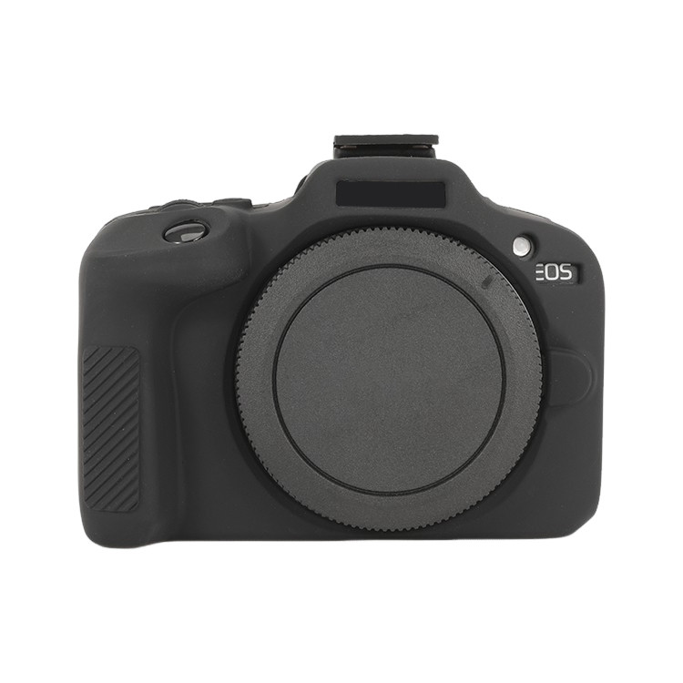 Захисний силіконовий чохол для фотоапаратів Canon EOS R100 — чорний