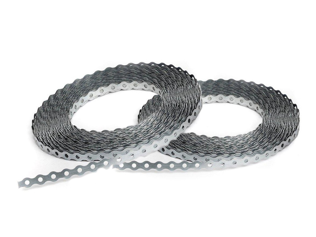 Стрічка перфорована напівкругла 12х0,75 (25м), фото 1