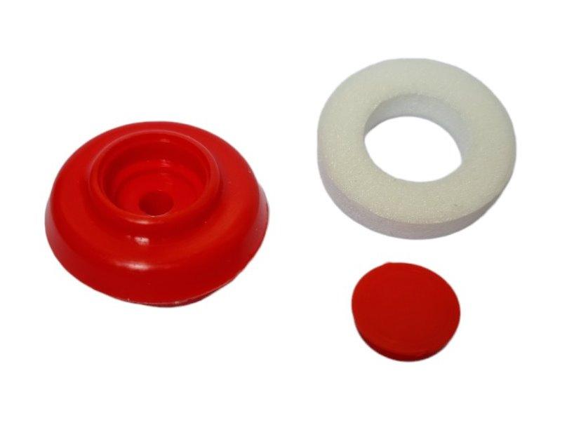 Шайба для полікарбонату червона 5х40мм(червона) (50шт), фото 1