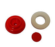 Шайба для полікарбонату червона 5х40мм(червона) (50шт), фото 2