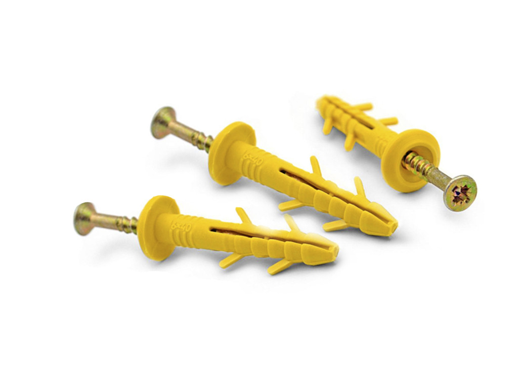 Дюбель швидкого монтажу "Обрій" буртик 6х100 (100шт), фото 1